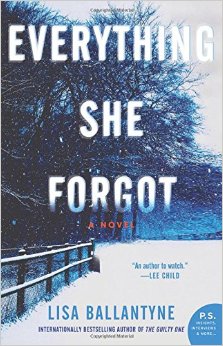 BLOG TOUR/BOOK REVIEW: “Everything She Forgot” by Lisa Ballantyne