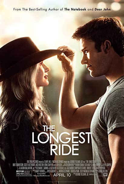 BOOK TO MOVIE COMPARSION: The Longest Ride by Nicholas Sparks